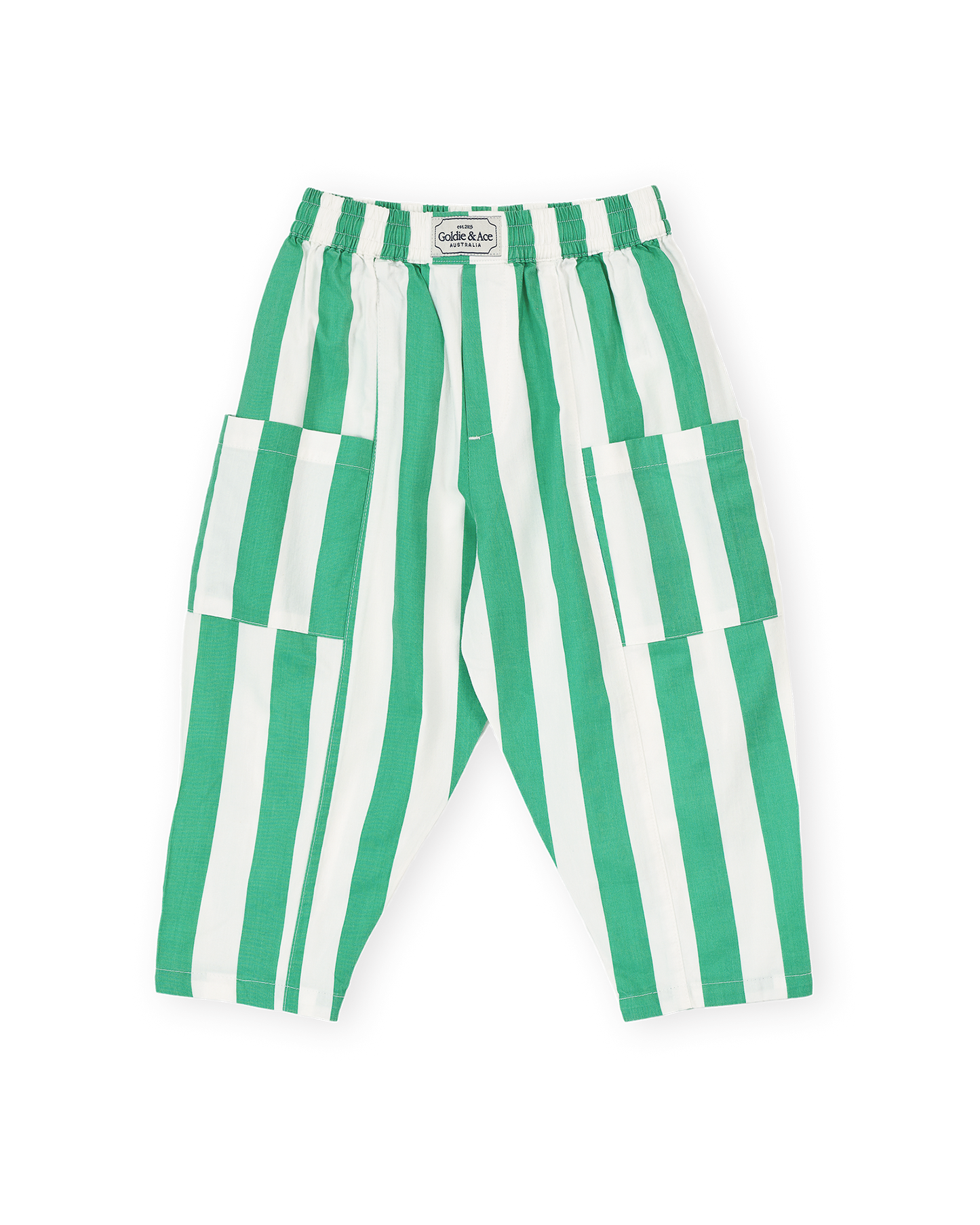 Goldie + Ace Happy Stripe Lightweight Kit Pocket Pant