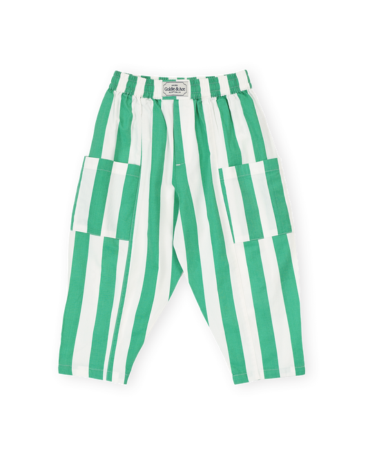 Goldie + Ace Happy Stripe Lightweight Kit Pocket Pant