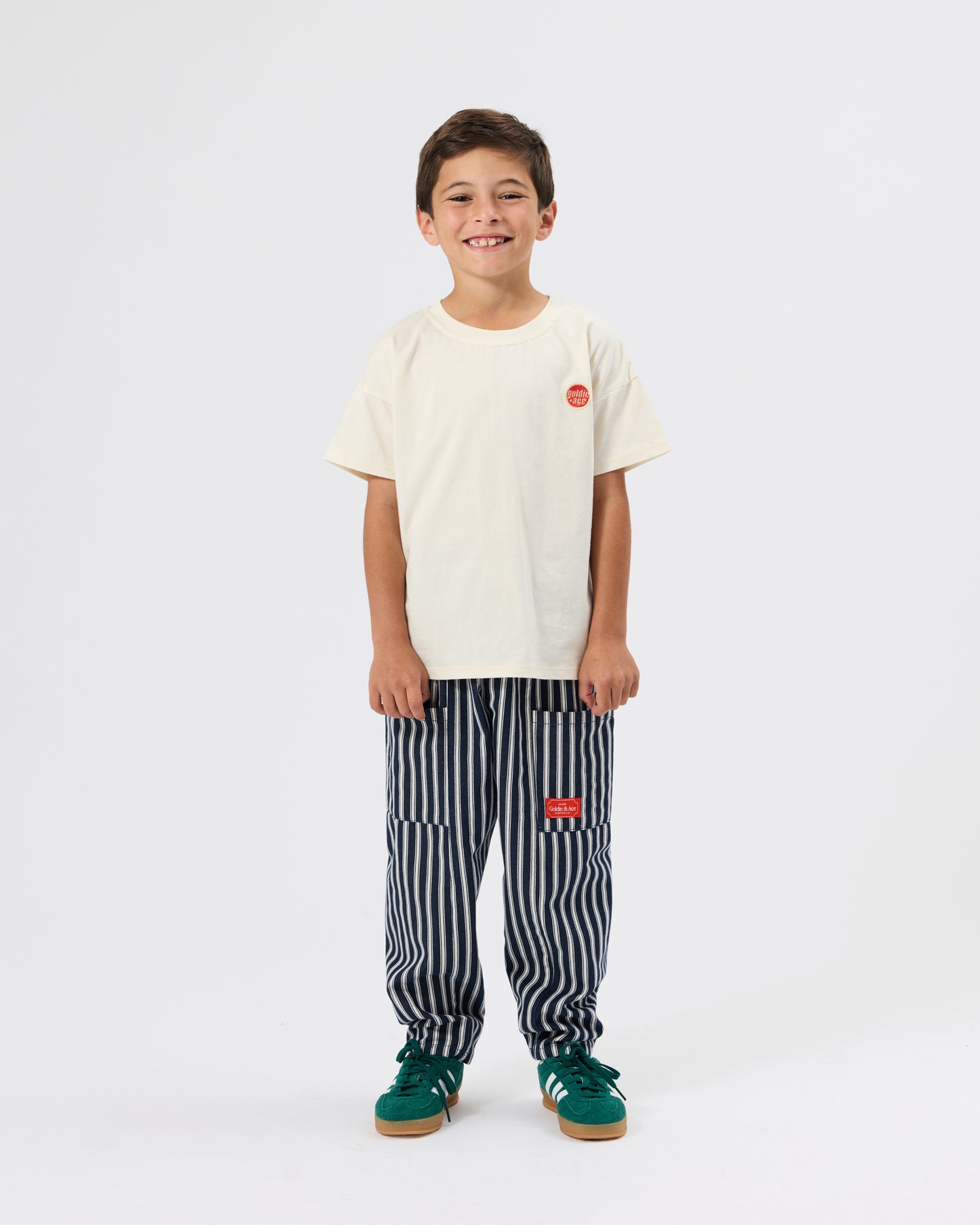 Goldie + Ace Railroad Stripe Kit Pocket Pant