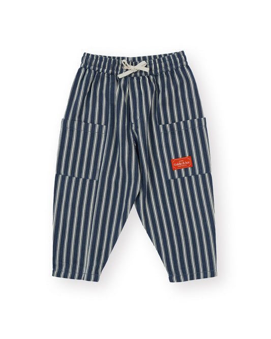 Goldie + Ace Railroad Stripe Kit Pocket Pant