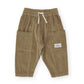 Goldie + Ace Kit Corduroy Pocket Pant Khaki