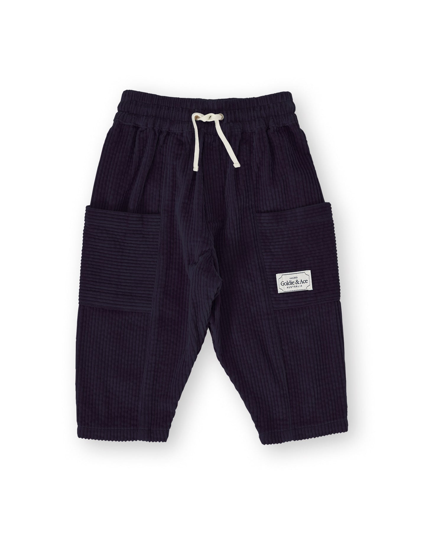 Goldie + Ace Kit Corduroy Pocket Pant Navy