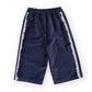 Goldie + Ace Velour Broderie Wide Leg Pant Navy