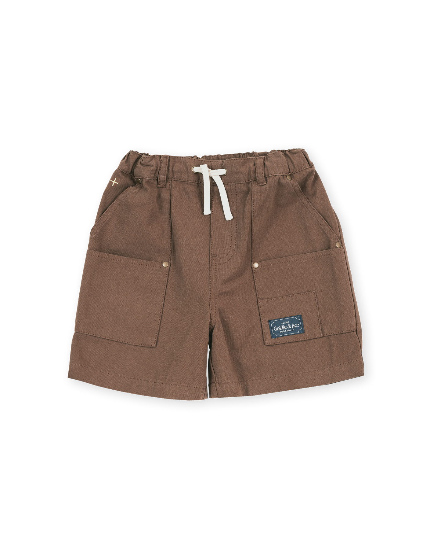 Goldie + Ace Carpenter Short Brown
