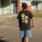 Band of Boys Black Wash Icon Smiley Tee