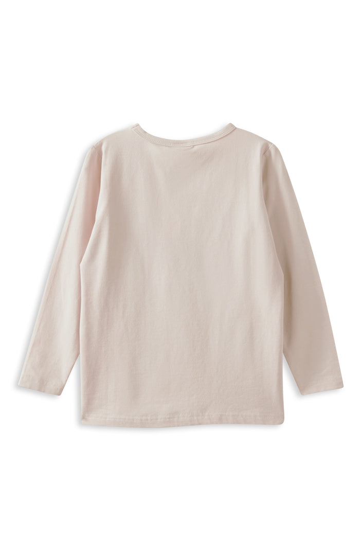 Milky Retro Racer Long Sleeve Tee Off White