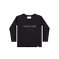 The Girl Club Charcoal Fox Long Sleeve Tee