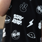 Band of Boys Black All Over Print Tee
