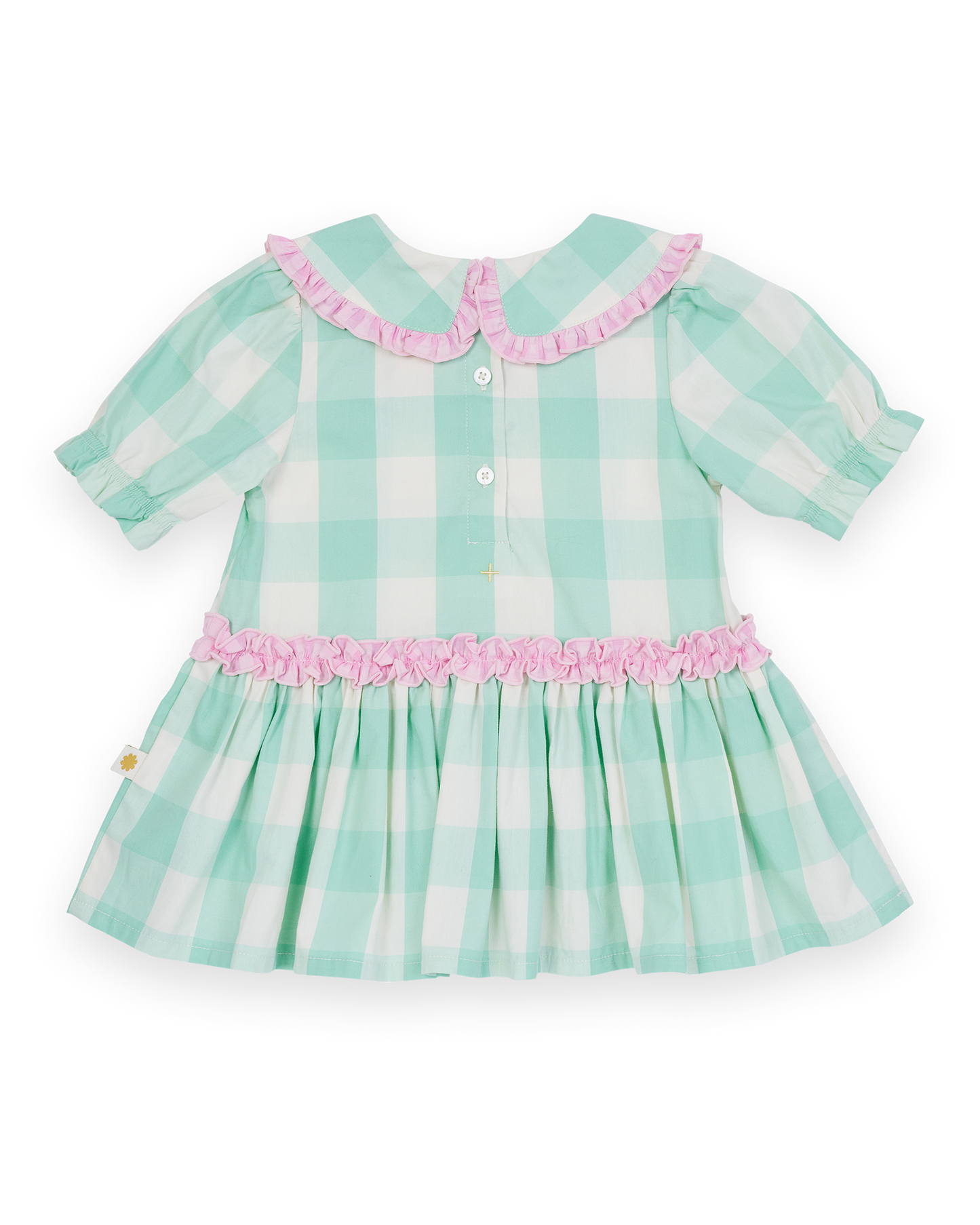 Goldie + Ace Gingham Collar Dress