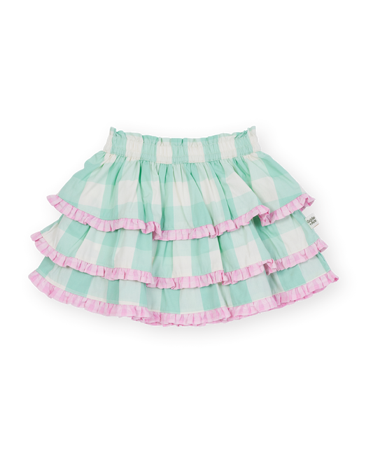 Goldie + Ace Gingham Rara Skirt
