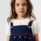 Goldie + Ace Mini Strawberry Embroidered Dress