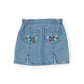 Goldie + Ace Wild Strawberry Chambray Skirt