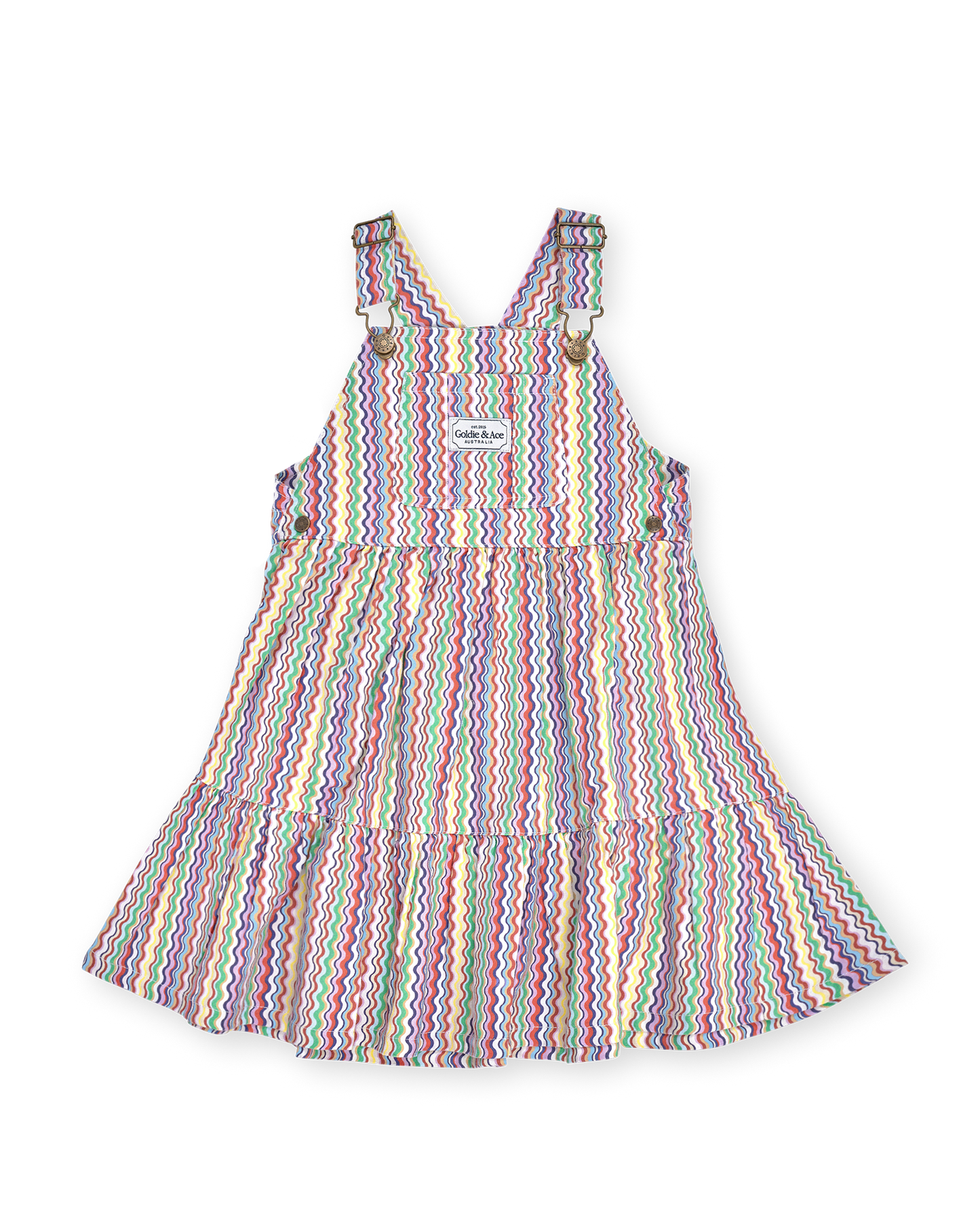 Goldie + Ace Ric Rac Tully Tiered Dress
