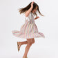 Goldie + Ace Ric Rac Tully Tiered Dress