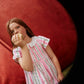 Goldie + Ace Antique Stripe Strawberry Flo Smocked Dress