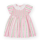 Goldie + Ace Antique Stripe Strawberry Flo Smocked Dress