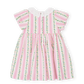 Goldie + Ace Antique Stripe Strawberry Flo Smocked Dress