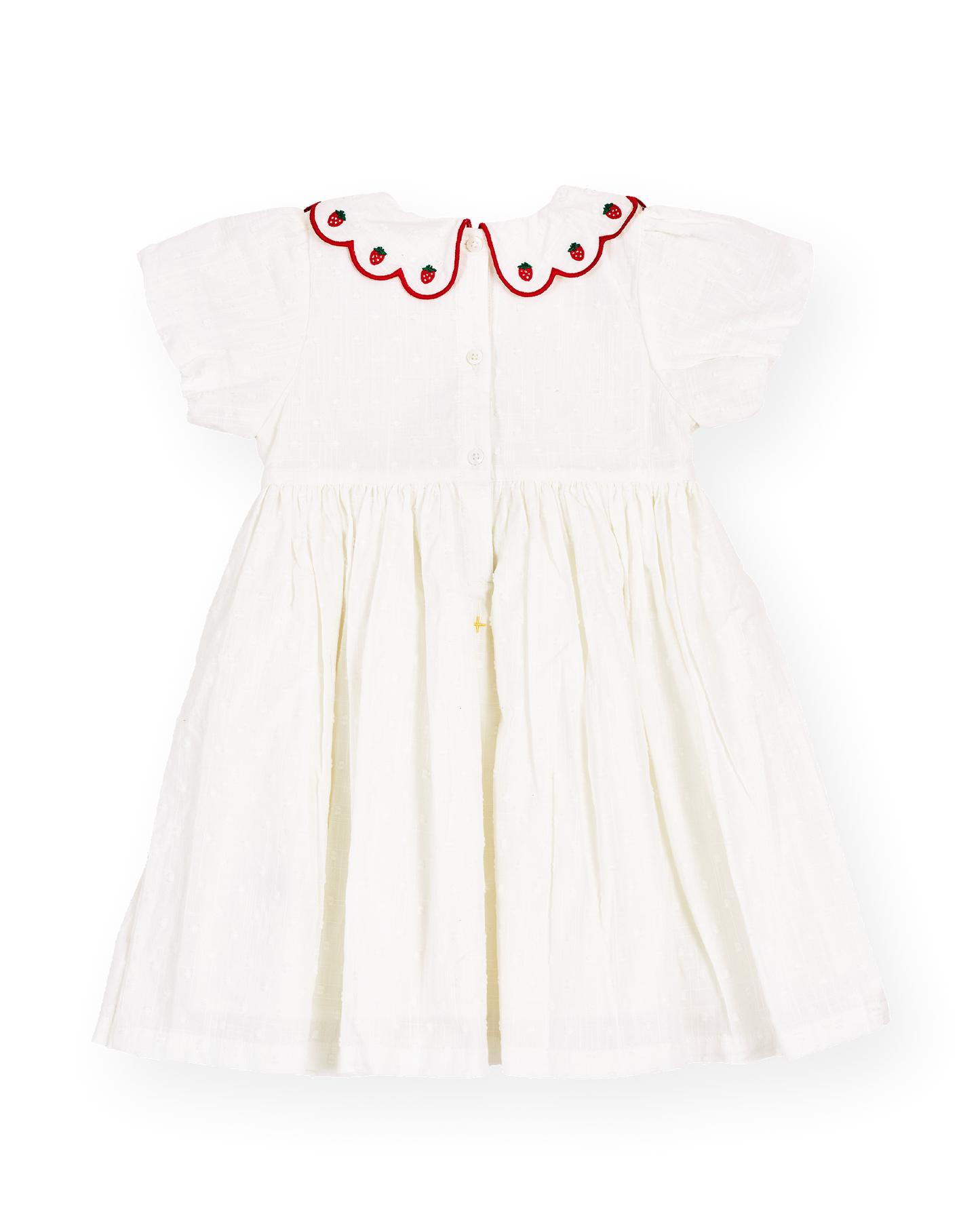 Goldie + Ace Sweet Strawberry Flo Smocked Dress
