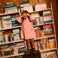 Goldie + Ace Wild Strawberry Corduroy Collar Dress Pink