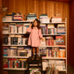 Goldie + Ace Wild Strawberry Corduroy Collar Dress Pink
