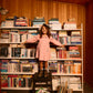 Goldie + Ace Wild Strawberry Corduroy Collar Dress Pink