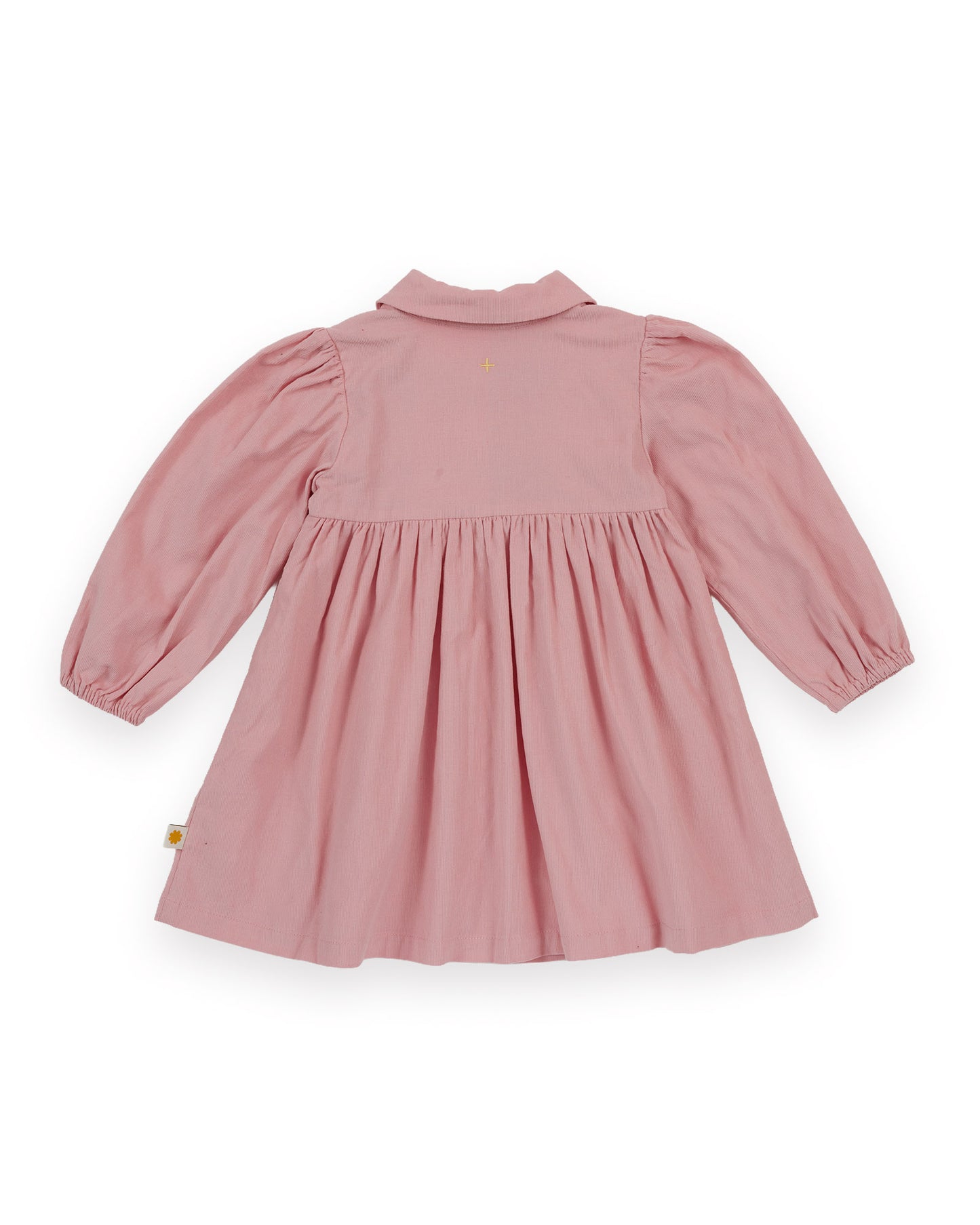 Goldie + Ace Wild Strawberry Corduroy Collar Dress Pink