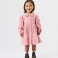 Goldie + Ace Wild Strawberry Corduroy Collar Dress Pink