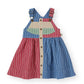 Goldie + Ace Patchwork Stripe Heidi Pinafore Dress