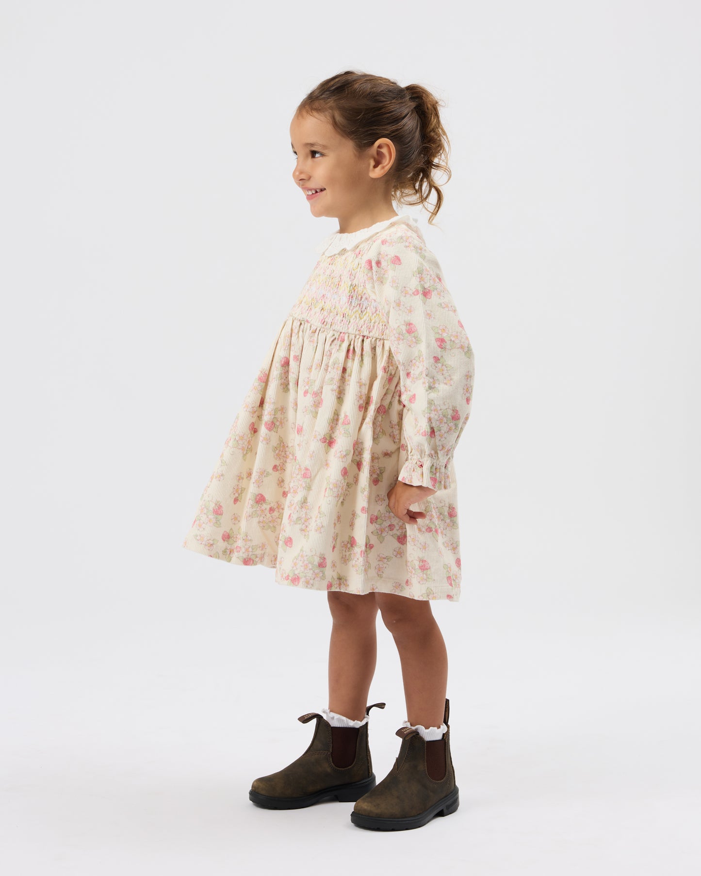 Goldie + Ace Strawberry Fields Smock Dress