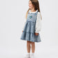 Goldie + Ace The Smurfette Pinafore Denim Dress