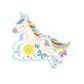 Floss & Rock Shaped Puzzle 12pc | Rainbow Unicorn