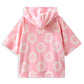 Milky Floral Terry Towelling Cover Up