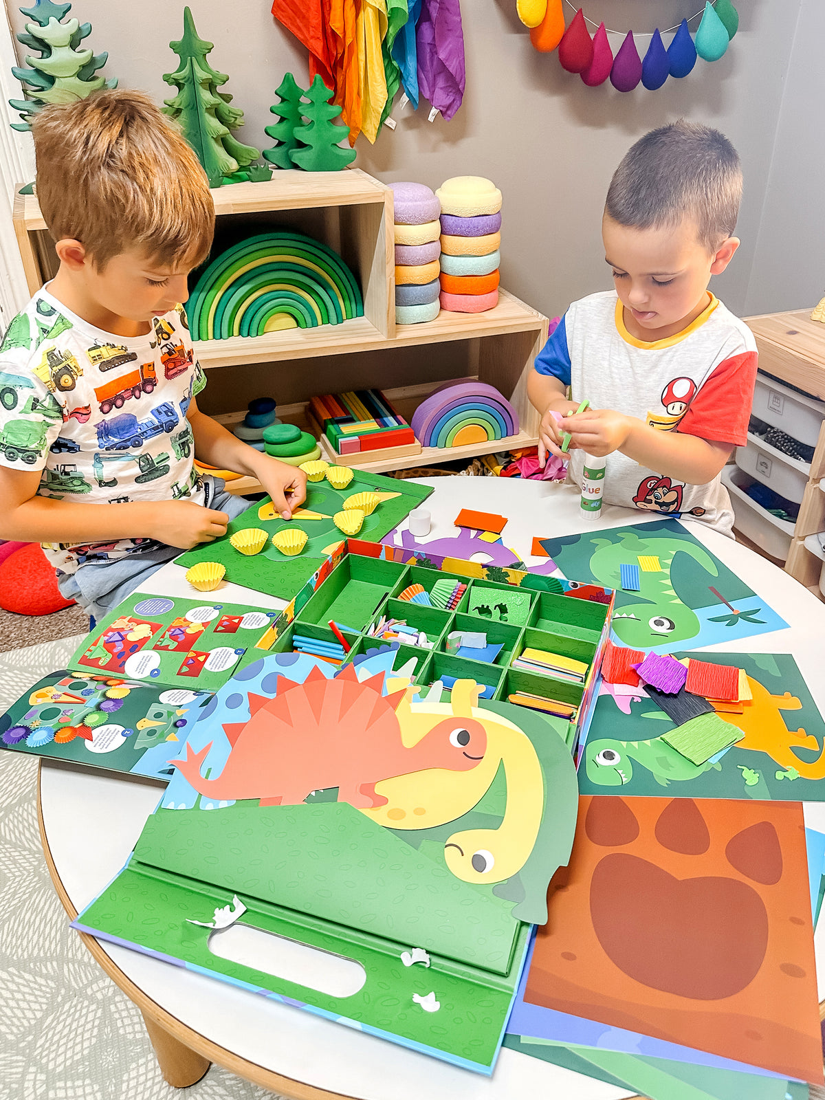 My Creative Box Dinosaur Collage Sensory Activity Box