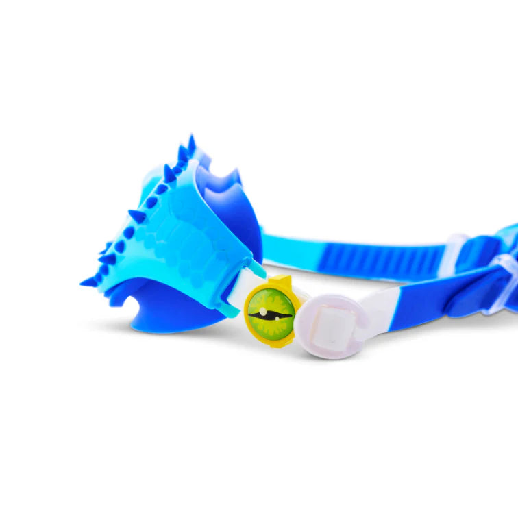 Bling2o Jurassic Raptor Reef Blue Swim Goggles