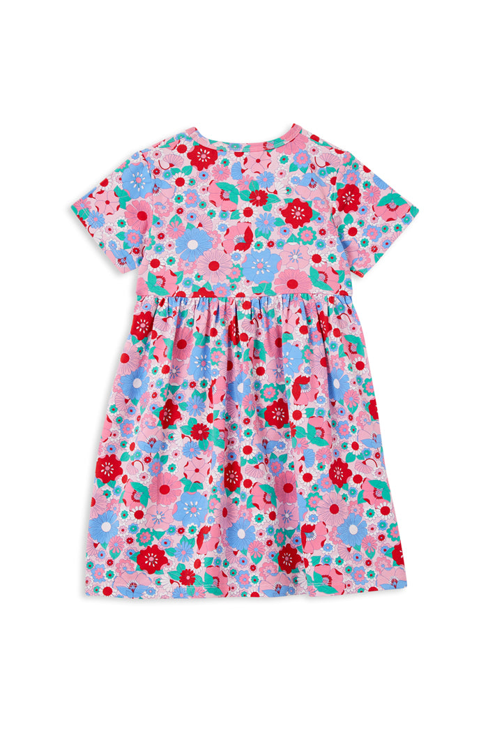 Milky Summer Blooms Dress