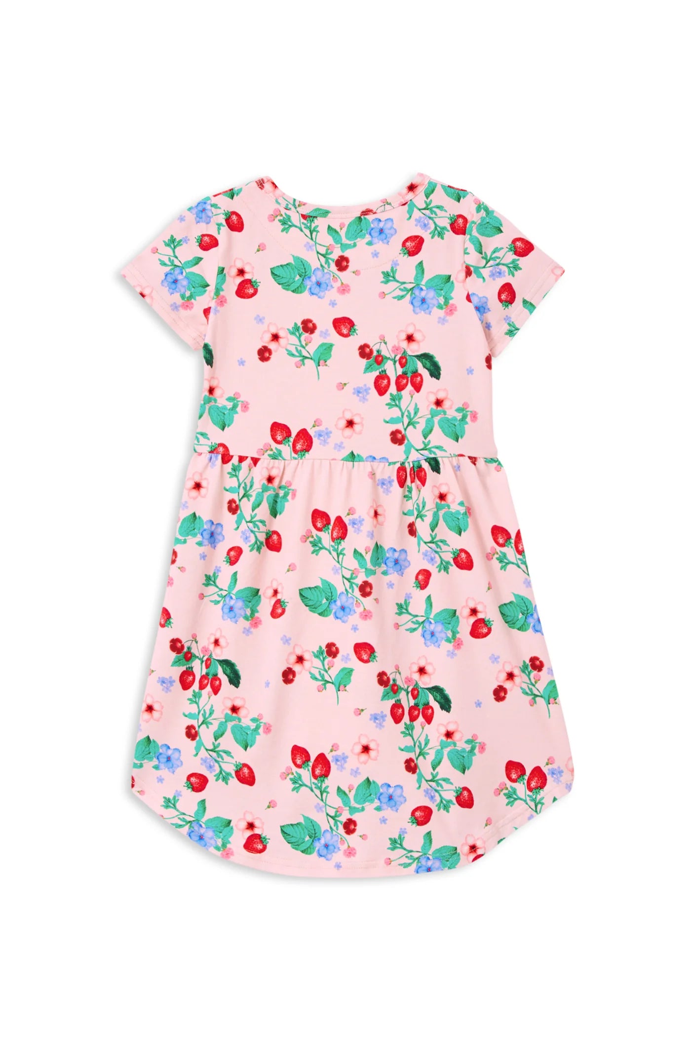 Milky Very Berry Hi Lo Dress