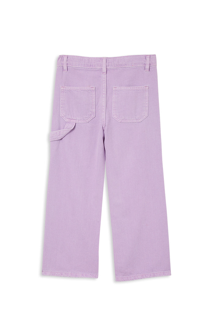 Milky Lavender Denim Jean