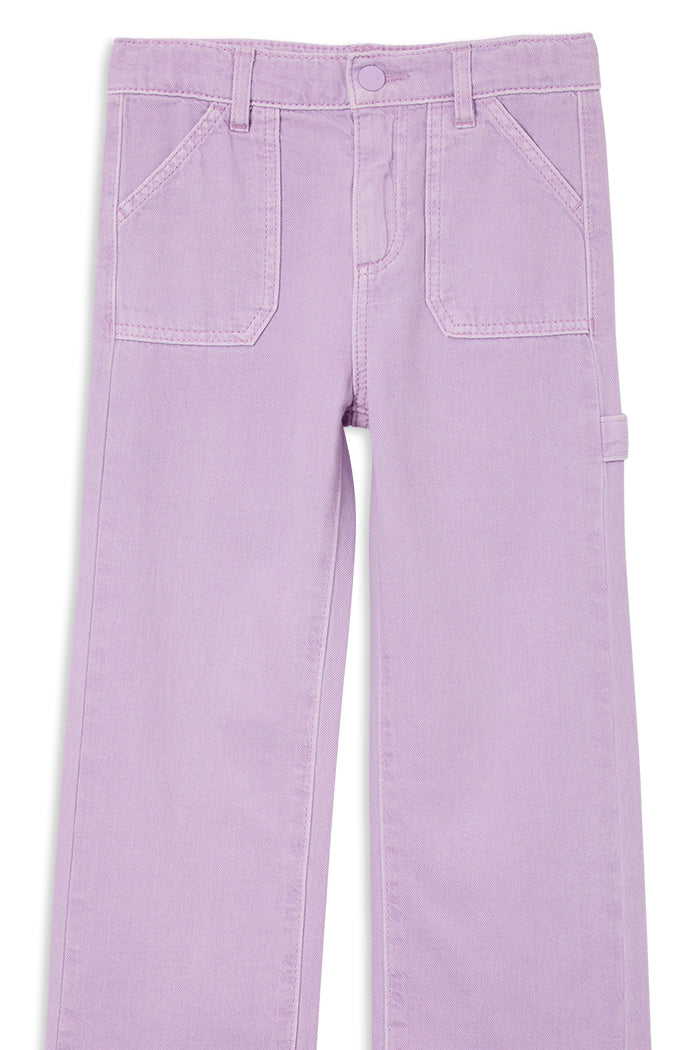 Milky Lavender Denim Jean