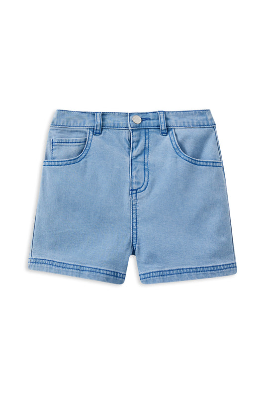 Milky Denim Shorts