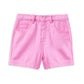 Milky Pink Twill Short