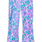Milky Paisley Bloom Flared Legging