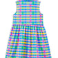 Milky Picnic Check Dress