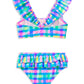 Milky Picnic Check Bikini