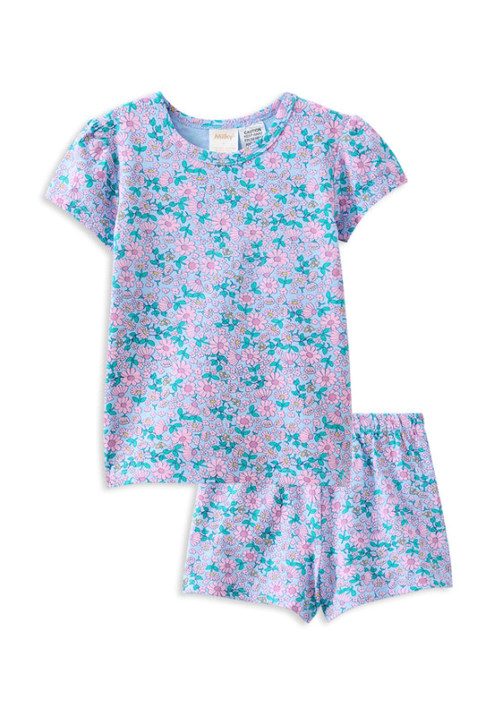 Milky Daisy Fields PJs