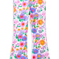 Milky Sunshine Floral Flared Legging