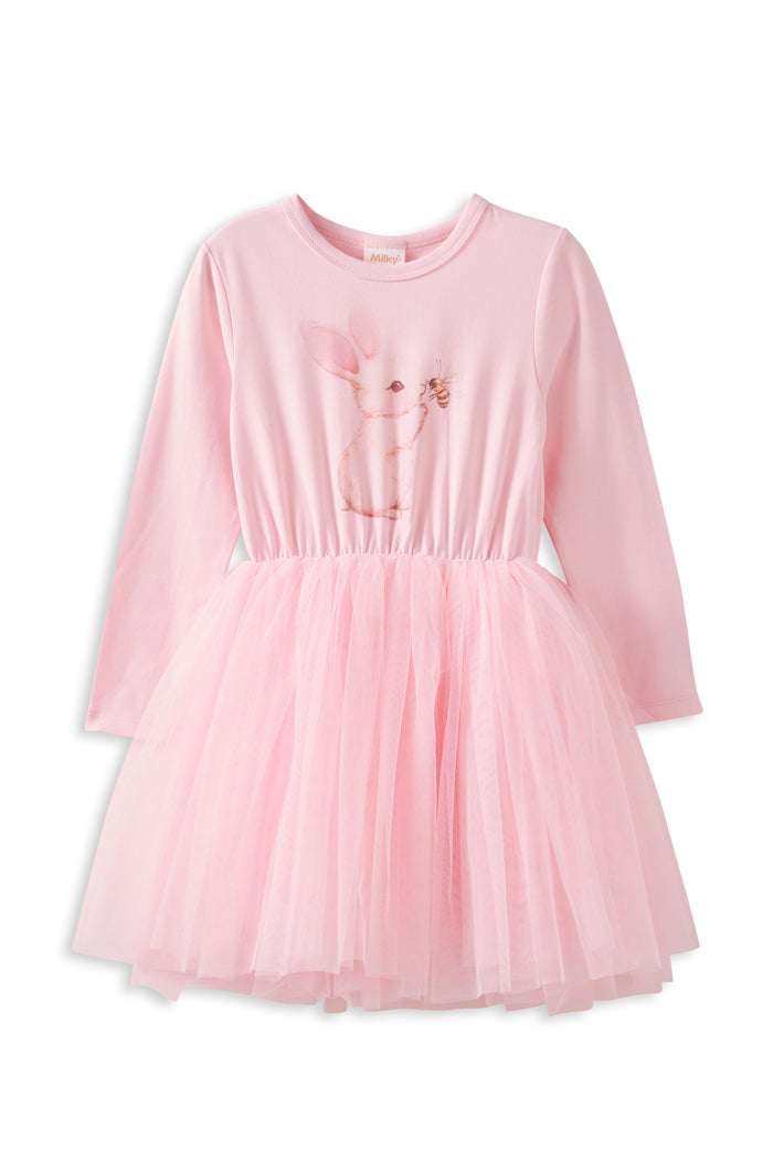 Milky Bunny Kisses Tutu Dress