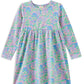 Milky Forget Me Not Dress Floral