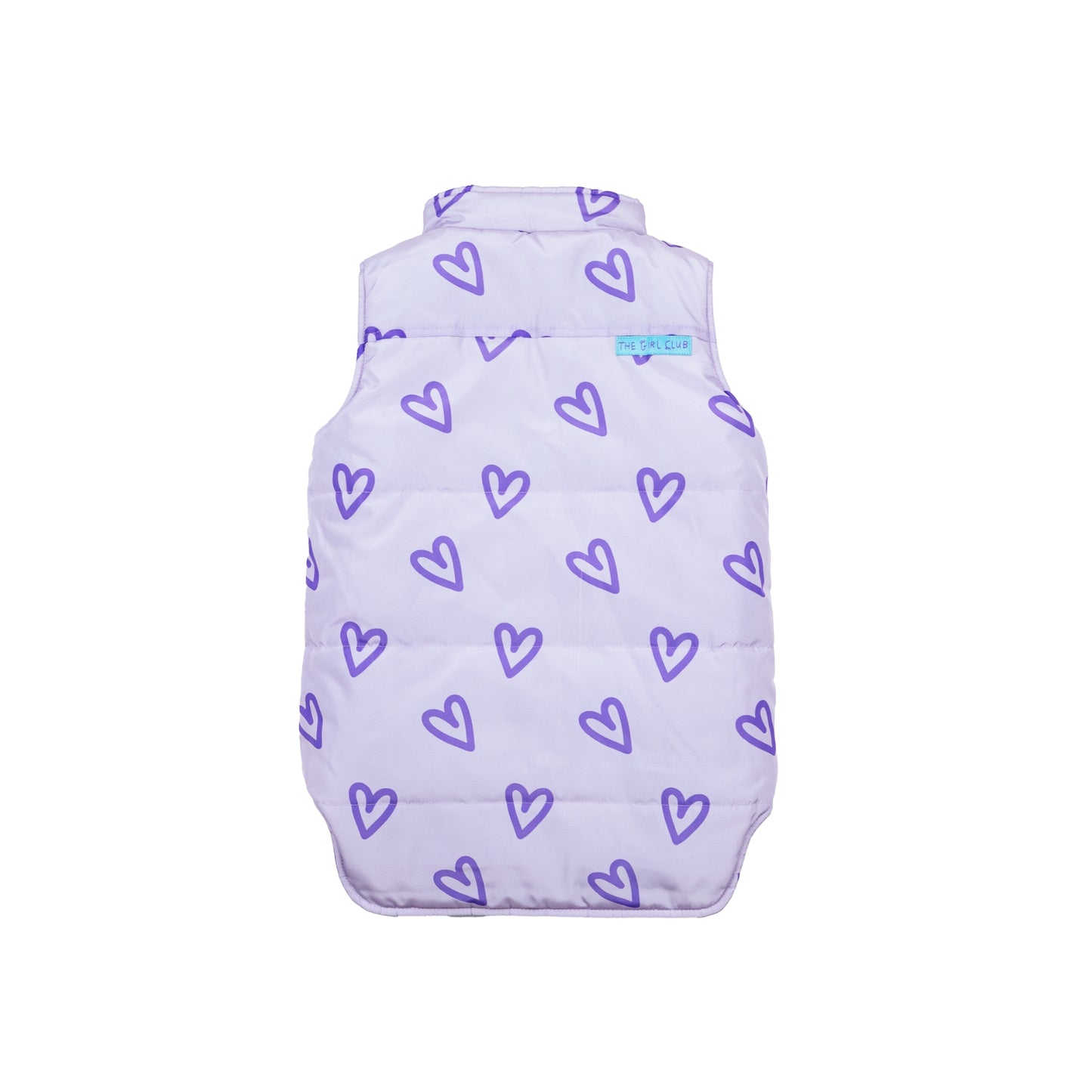 The Girl Club TGC Reversible Puffer Vest