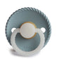 Frigg Rope Natural Rubber Pacifiers Stone Blue Night