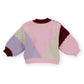 Goldie + Ace Colour Block Knit Cardigan Pink | Purple